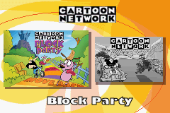 Cartoon Network Block Party + Cartoon Network Speedway screenshot 1 for GameBoy Advance